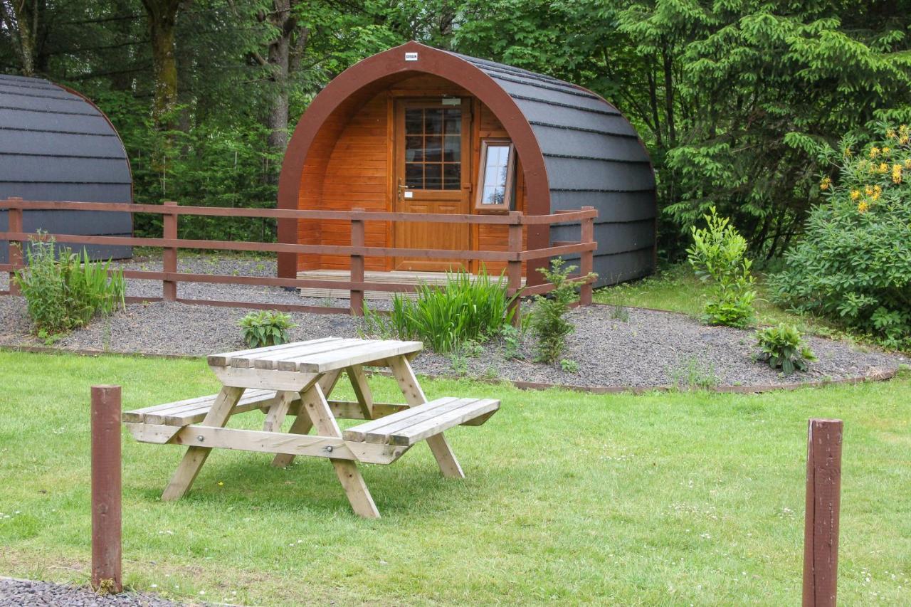 Glamping Hut - By The Way Campsite 泰恩德拉姆 外观 照片